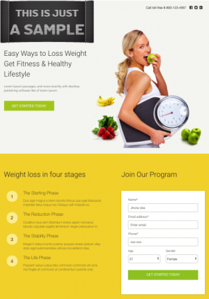 One Page Ecommerce 1